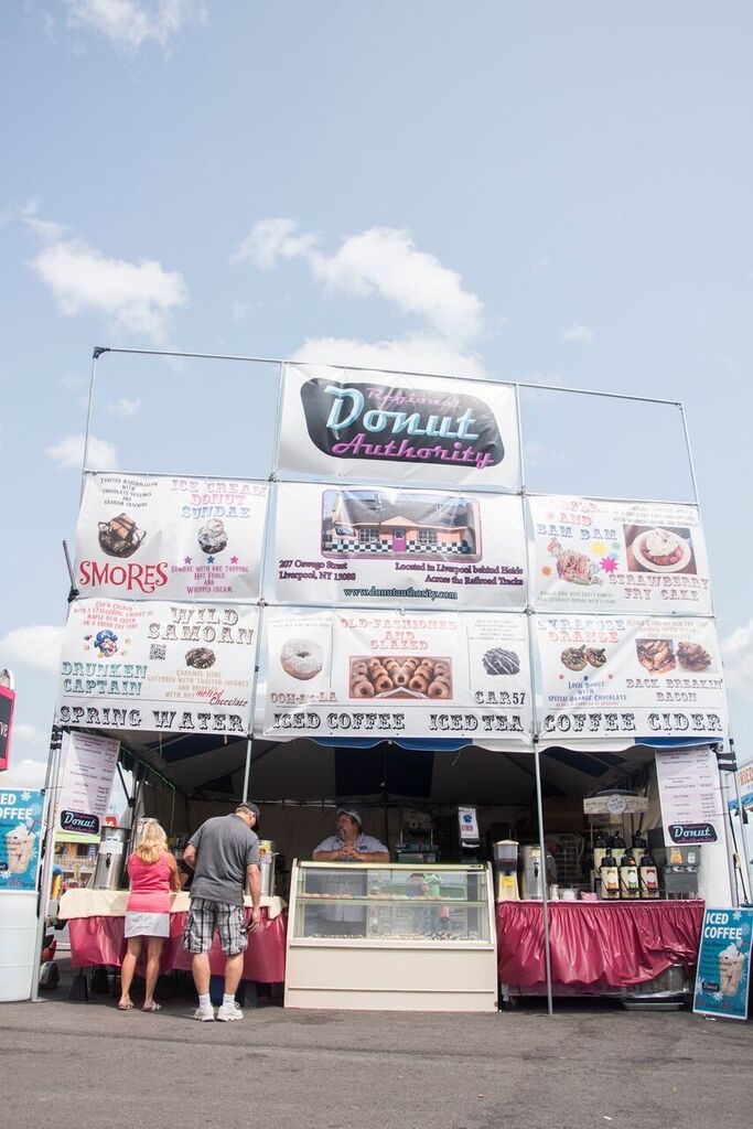 The Donut Authority stand at the New York State Fair